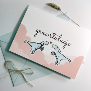 kartka grawrtulacje